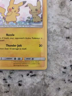 Pikachu SM162 Promo Pokemon Card Holo Rare LP *Review Photos For Details* - Image 5