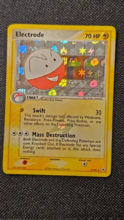 Pokemon TCG Electrode Holo Rare Card 5/101 Hidden Legends Series - MP - Image 2