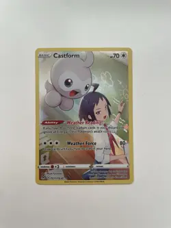 Pokemon TCG Castform TG11/TG30 Lost Origin Holo Ultra Rare Card NM - Image 1