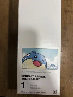 Pokemon Center Exclusive TCG Card Game Spheal Appeal Playmat Play Mat BRAND NEW - Image 3