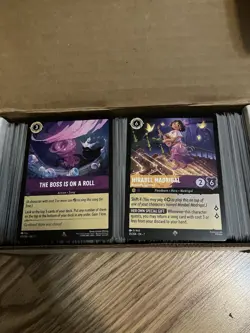 Disney Lorcana Cards Bulk Lot 500+ Cards Mixed CCG TCG - Image 1