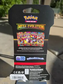 Pokemon TCG Mega Evolution Booster Pack Rockruff & Lycanroc Promo Card - Image 2