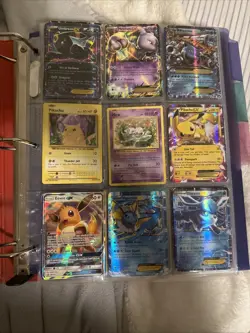 Pokemon Collection Binder 250+ Cards! M Charizard EX, Carizard EX From XY & More - Image 1