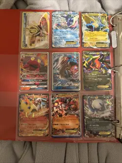 Pokemon Collection Binder 250+ Cards! M Charizard EX, Carizard EX From XY & More - Image 2