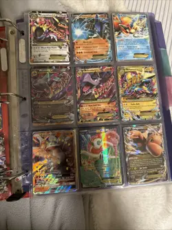 Pokemon Collection Binder 250+ Cards! M Charizard EX, Carizard EX From XY & More - Image 3
