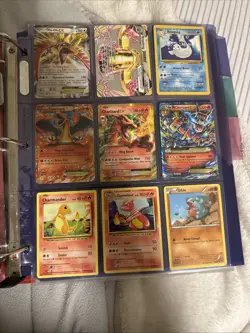 Pokemon Collection Binder 250+ Cards! M Charizard EX, Carizard EX From XY & More - Image 5