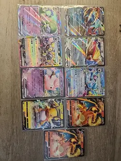 Lot of 9 Japanese Double Rare Cards All NM Condition Pokemon TCG - Image 1