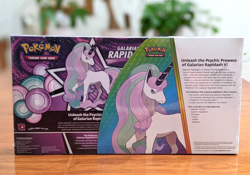 Pokemon TCG Galarian Rapidash V Box + 6 Promo Cards New Sealed 820650100512 - Image 2