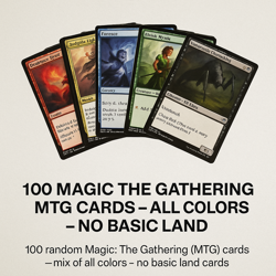 100 Magic the Gathering MTG Cards - Random Lot - All Colors - No Basic Land - Image 1
