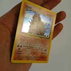 Pokemon card Entei 6/64 Neo Revelation Holo Rare LP - Image 2