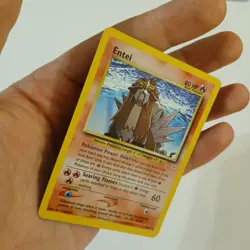 Pokemon card Entei 6/64 Neo Revelation Holo Rare LP - Image 3