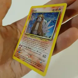 Pokemon card Entei 6/64 Neo Revelation Holo Rare LP - Image 4
