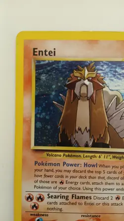 Pokemon card Entei 6/64 Neo Revelation Holo Rare LP - Image 5