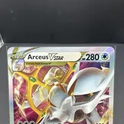 Arceus VSTAR - 123/172 - Pokemon Brilliant Stars Sword Shield Ultra Rare Card NM - Image 3