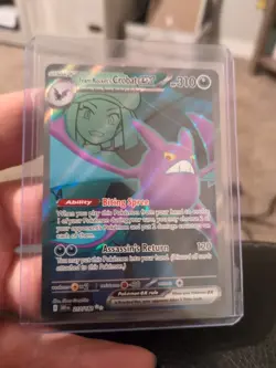Pokemon TCG Team Rockets Crobat EX 217/182 Destined Rivals Ultra Rare Holo Card - Image 1