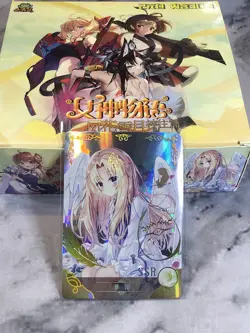 Goddess Story Doujin Waifu Trading Card Booster Box CCG TCG SSR UR 30 Packs - Image 5