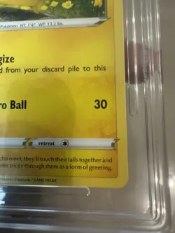 Pokemon Pikachu TCG Evolving Skies Card 049/203 Regular Common UGC 9 - Image 4