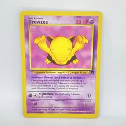 54/82 | Drowzee | Team Rocket Set 2000 WOTC | Pokemon Card - Image 1