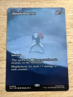 Blasphemous Act - 26 - MTG Avatar: The Last Airbender - Borderless - Regular - Image 1