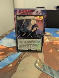 Cloud, Midgar Mercenary (Extended Art) - MTG FIN - Mythic - Foil - #0427 - Image 1