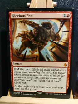 Glorious End - Amonkhet - Mythic - NM to LP (see pics) MTG - Image 1