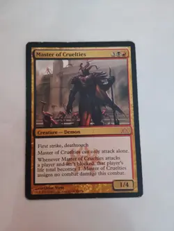 1x Master of Cruelties - Dragon's Maze (Rare 82/156) Light Play | SHIPS FAST! - Image 1