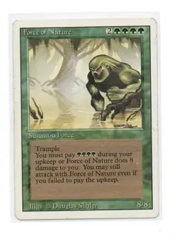 Force of Nature MTG Revised Edition - Image 1
