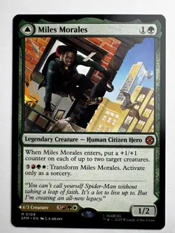 Miles Morales Ultimate Spider-Man 108 - MTG Marvel’s Spider-Man - Mythic - Image 1