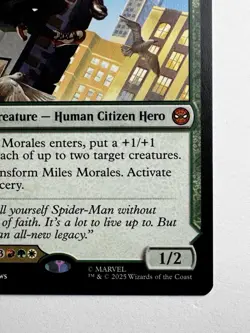 Miles Morales Ultimate Spider-Man 108 - MTG Marvel’s Spider-Man - Mythic - Image 4