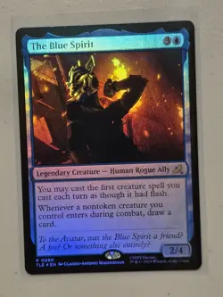 The Blue Spirit - FOIL #90 - Avatar: Eternal - NM MTG - Image 1