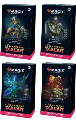 MTG Ixalan Commander Deck Case - 4 Sealed Decks - Factory Sealed - Image 1