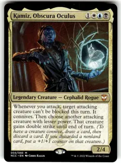 Kamiz, Obscura Oculus Commander: Streets of New Capenna Regular MTG - Image 1