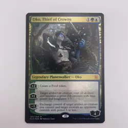 1xMTG Oko, Thief of Crowns-Throne of Eldraine-LP Foil - Image 1