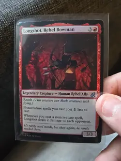 MTG Longshot Rebel Bowman Foil - Image 1