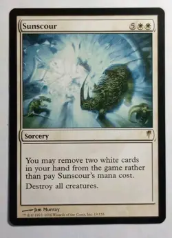 MTG - Sunscour - Coldsnap 19/155 - Regular Rare - "Free" Board Wipe - Image 1