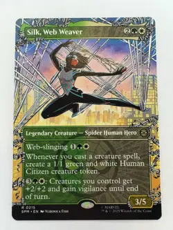 Silk, Web Weaver - Borderless Extended Art - Marvel's Spider-Man - SPM R 0215 - Image 1