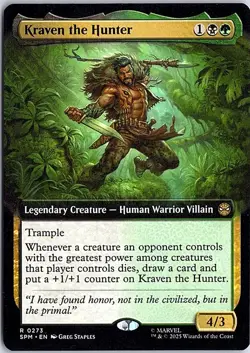 Kraven the Hunter (Extended Art) R Marvel's Spider-Man 273 NM Magic - Image 1