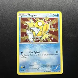Pokemon TCG Shiny Magikarp XY143 Ultra Rare Holo Black Star Promo NM - Image 1