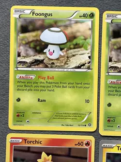 Pokemon Cards Yuka Morii Lot Reverse Holo Applin Magnemite 151, Clefairy Torches - Image 2