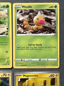 Pokemon Cards Yuka Morii Lot Reverse Holo Applin Magnemite 151, Clefairy Torches - Image 4
