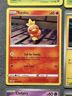 Pokemon Cards Yuka Morii Lot Reverse Holo Applin Magnemite 151, Clefairy Torches - Image 5