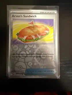 161/182 Arven's Sandwich : (Reverse Holo) Card :Destined Rivals :Pokemon TCG - Image 1
