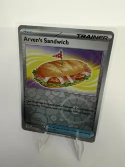 Arven's Sandwich 161/182 Reverse Holo Pokemon Destined Rivals NM - Image 1