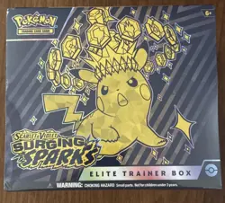 Pokemon TCG Scarlet & Violet Surging Sparks Elite Trainer Box Sealed ETB - Image 1