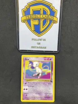 POKEMON PROMO BLACKSTAR MEW NONHOLO N°8 NM {ITA} - Image 1