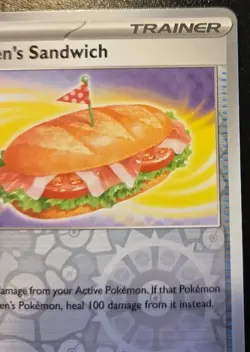 Arven's Sandwich 161/182 Reverse Holo Uncommon Destined Rivals Pokemon TCG - Image 3