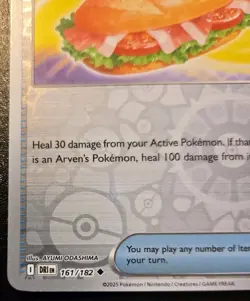 Arven's Sandwich 161/182 Reverse Holo Uncommon Destined Rivals Pokemon TCG - Image 4