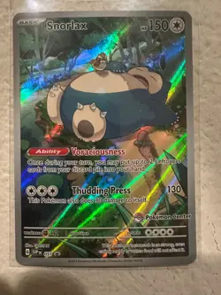 Snorlax - 051 (Pokemon Center Exclusive) 051 Sv: Scarlet & Violet Promo Cards... - Image 1