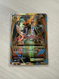 M Charizard EX (Full Art) 101/108 Pokemon XY Evolutions Holo 2016 - LP - Image 1