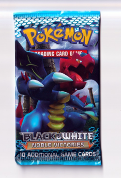 Sealed Pokemon Black & White Noble Victories Booster Pack Druddigon - Unopened - Image 1